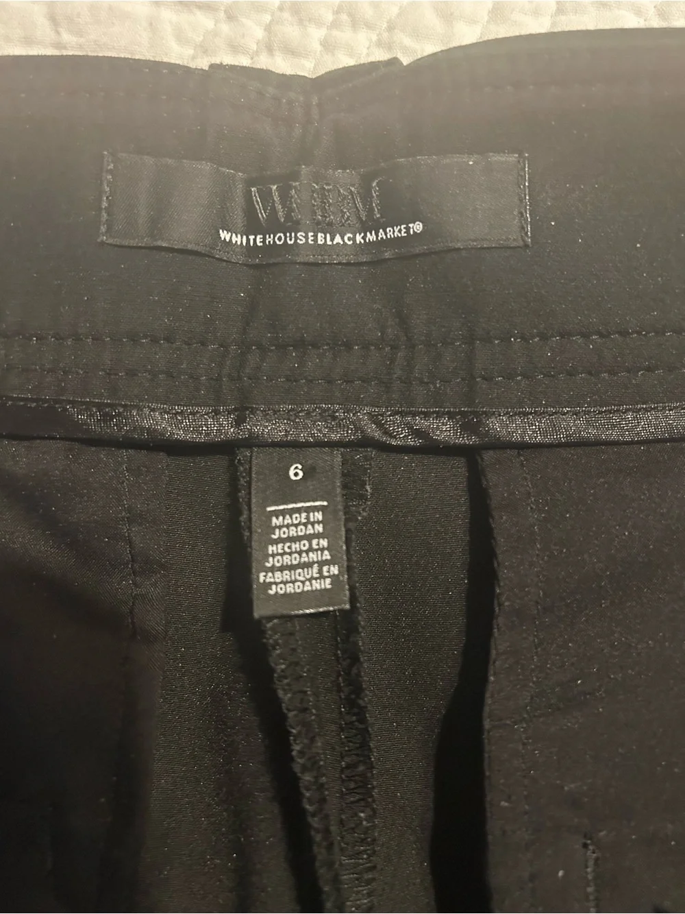 Black 5” Button Accent Women's Shorts - Picture 4 of 5